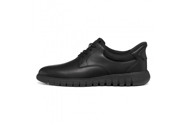 Pantofi barbati, piele naturala, Geox, U664JA-0009B-C9999, negru - 1