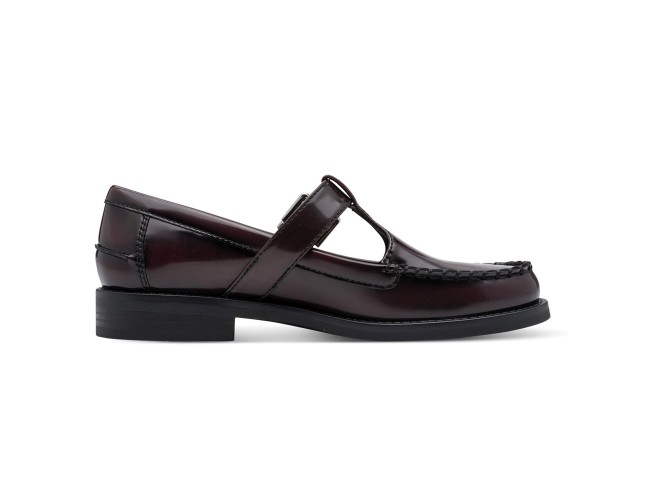Pantofi dama, piele ecologica, Tamaris, 1-24253-47-537, bordo - 1