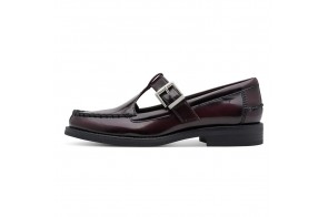 Pantofi dama, piele ecologica, Tamaris, 1-24253-47-537, bordo - 2