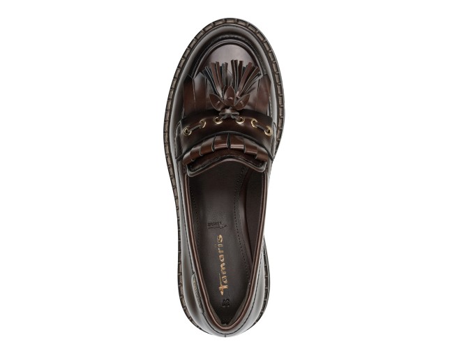 Pantofi dama, piele ecologica, Tamaris,1-24353-47-304, maro