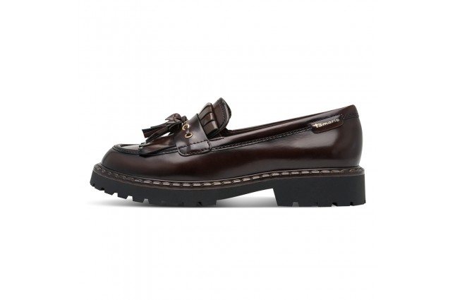Pantofi dama, piele ecologica, Tamaris,1-24353-47-304, maro