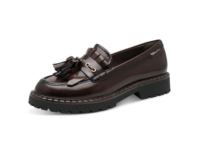 Pantofi dama, piele ecologica, Tamaris,1-24353-47-304, maro