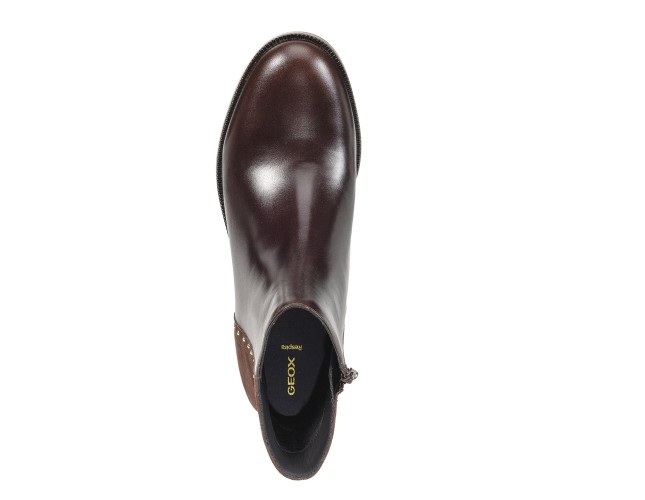 Ghete dama, piele naturala, Geox, D565EE-0AA21-C6006, maro