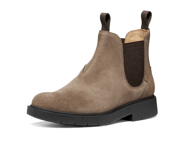 Ghete dama, piele naturala, Geox, D66DKH-00022-CQ66K, bej