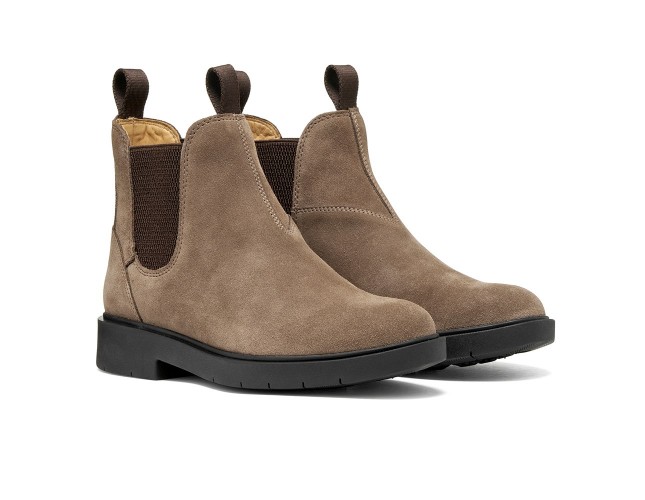 Ghete dama, piele naturala, Geox, D66DKH-00022-CQ66K, bej