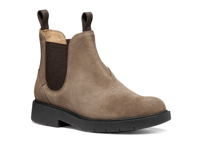 Ghete dama, piele naturala, Geox, D66DKH-00022-CQ66K, bej