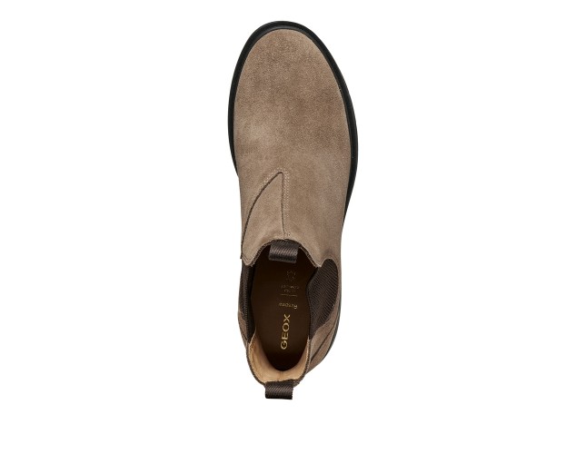 Ghete dama, piele naturala, Geox, D66DKH-00022-CQ66K, bej - 10
