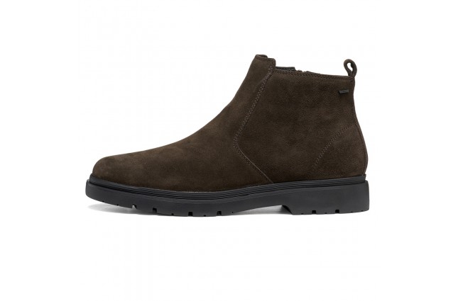 Ghete barbati, piele naturala, Geox, U46HNC-00022-C6006, maro - 1
