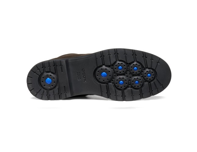 Ghete barbati, piele naturala, Geox, U46HNC-00022-C6006, maro - 2