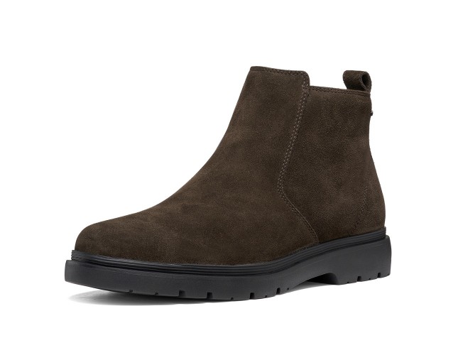 Ghete barbati, piele naturala, Geox, U46HNC-00022-C6006, maro - 3