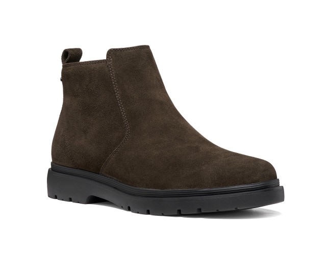 Ghete barbati, piele naturala, Geox, U46HNC-00022-C6006, maro - 6