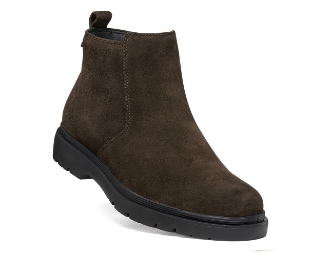 Ghete barbati, piele naturala, Geox, U46HNC-00022-C6006, maro - 8