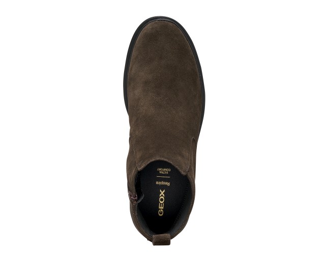 Ghete barbati, piele naturala, Geox, U46HNC-00022-C6006, maro - 9