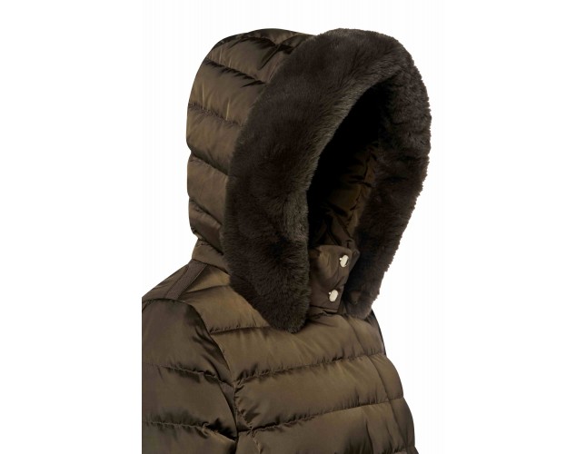 Geaca dama, poliester, Geox, W6626H-T3122-F6216, maro - 8